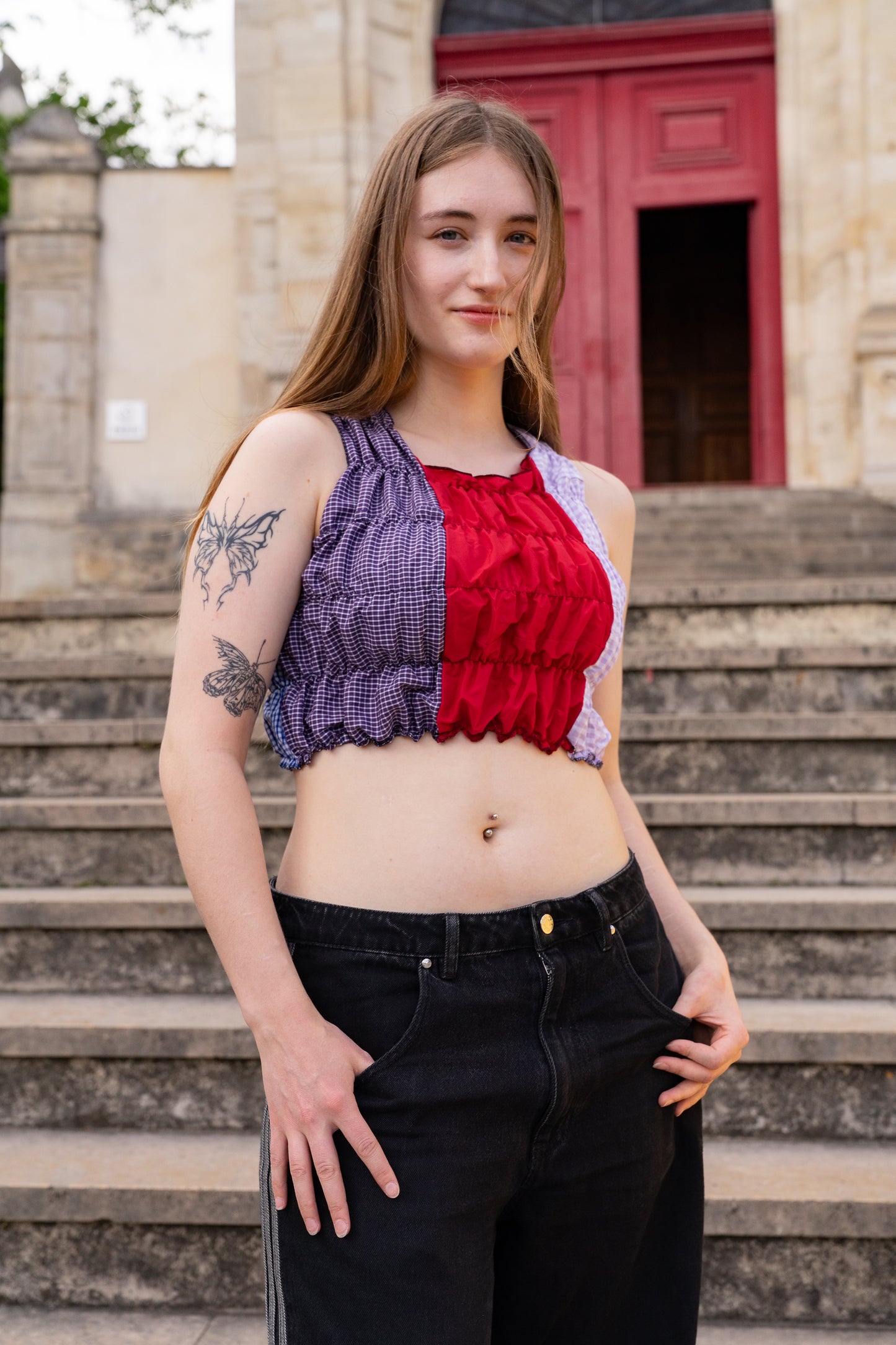 Le top Romy patchwork