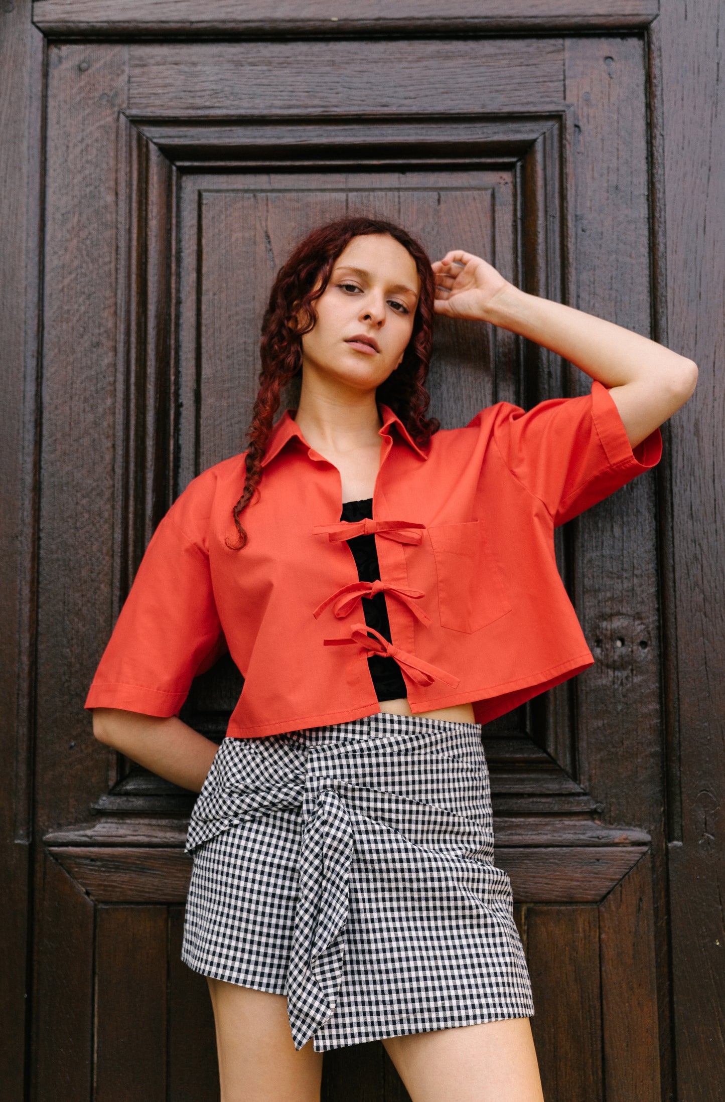 Le chemise May orange