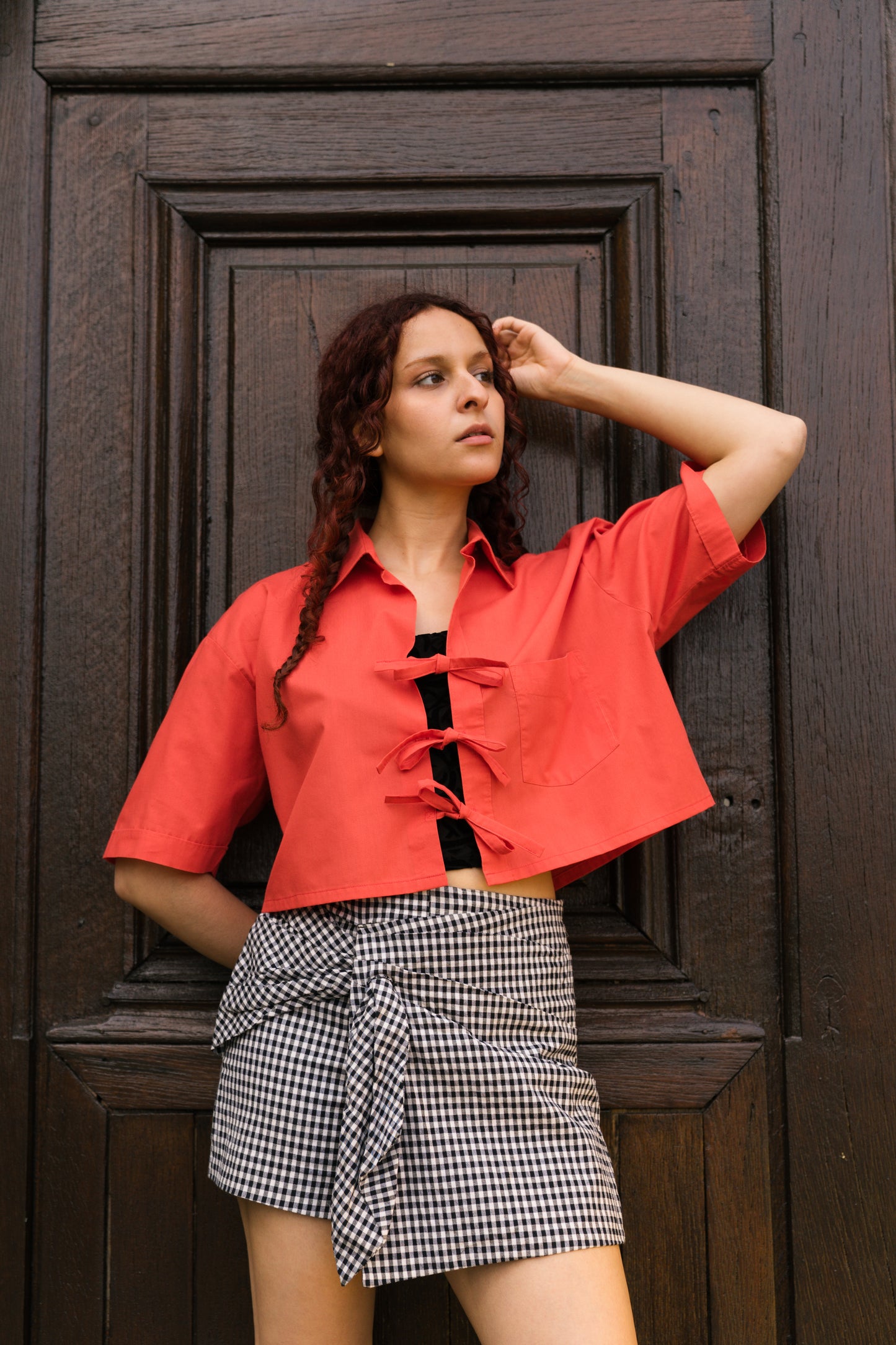 Le chemise May orange
