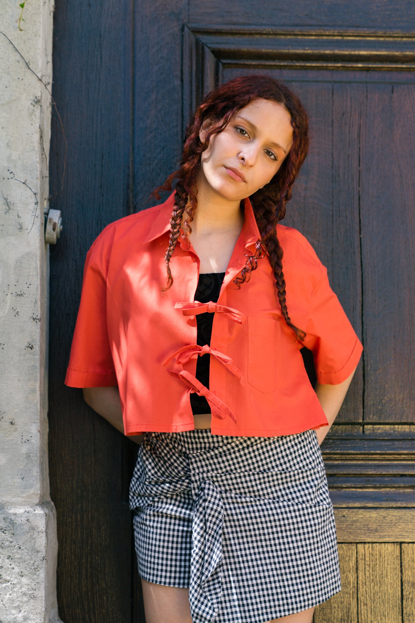 Le chemise May orange