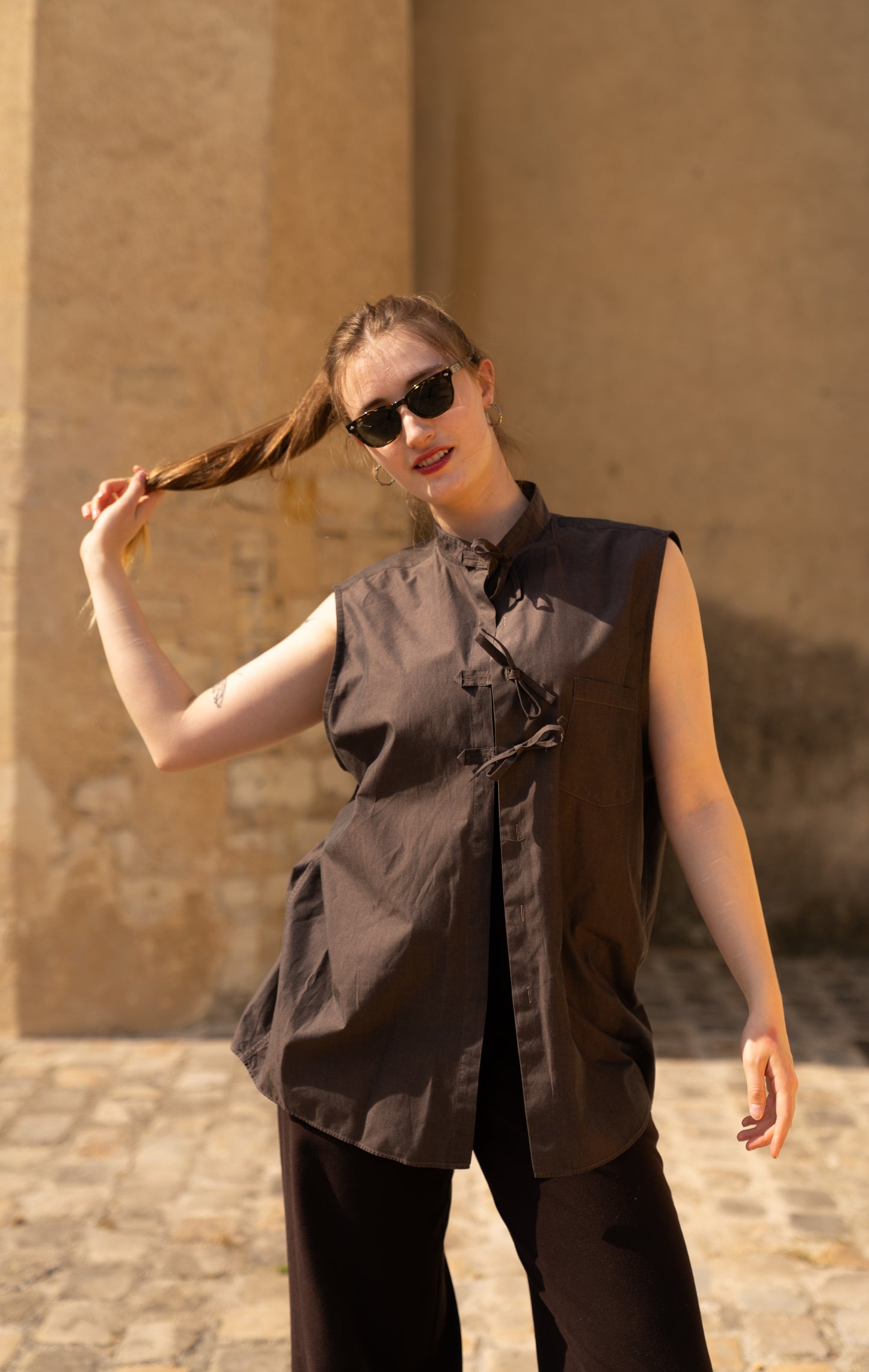 La chemise June en marron