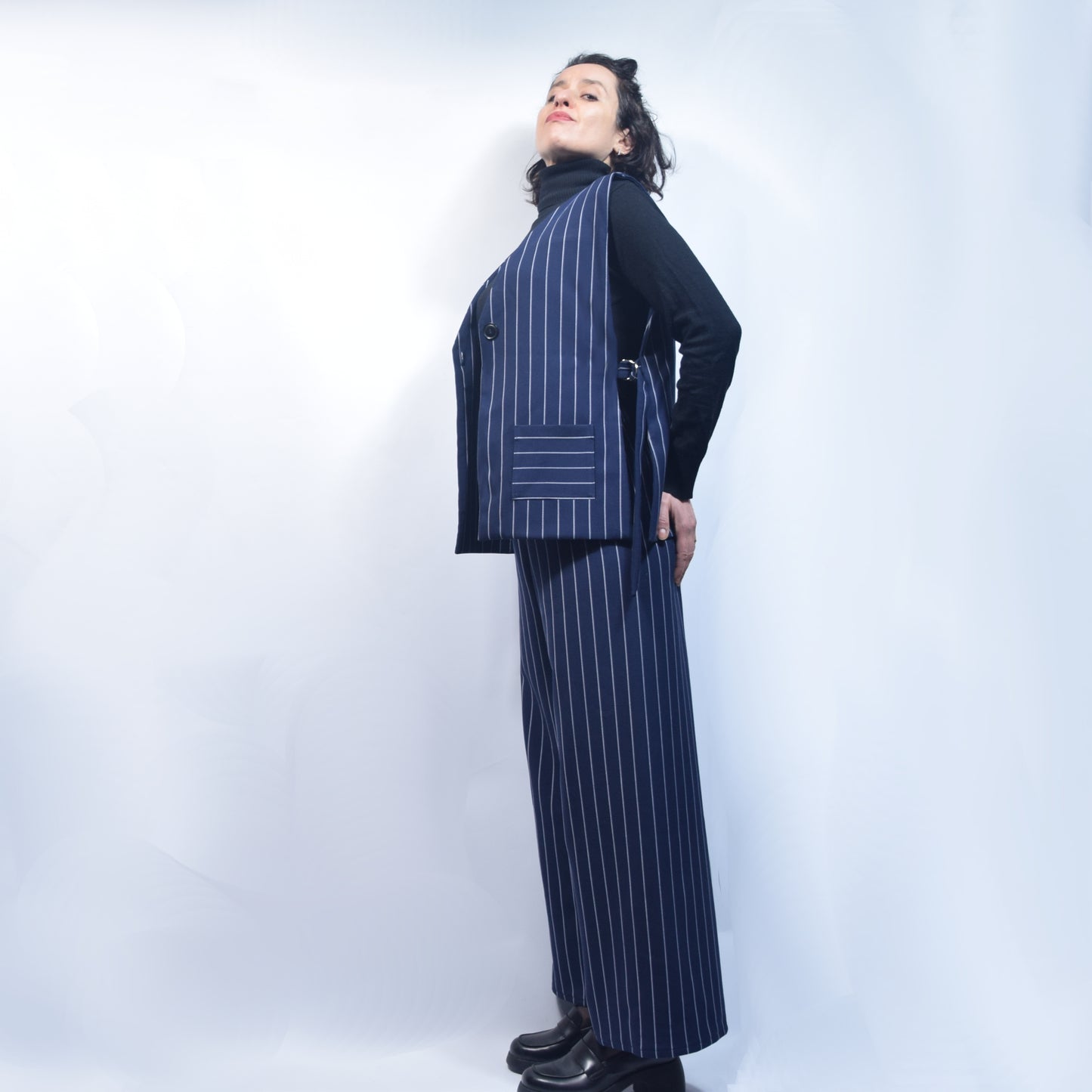 Le pantalon Ertha à rayures