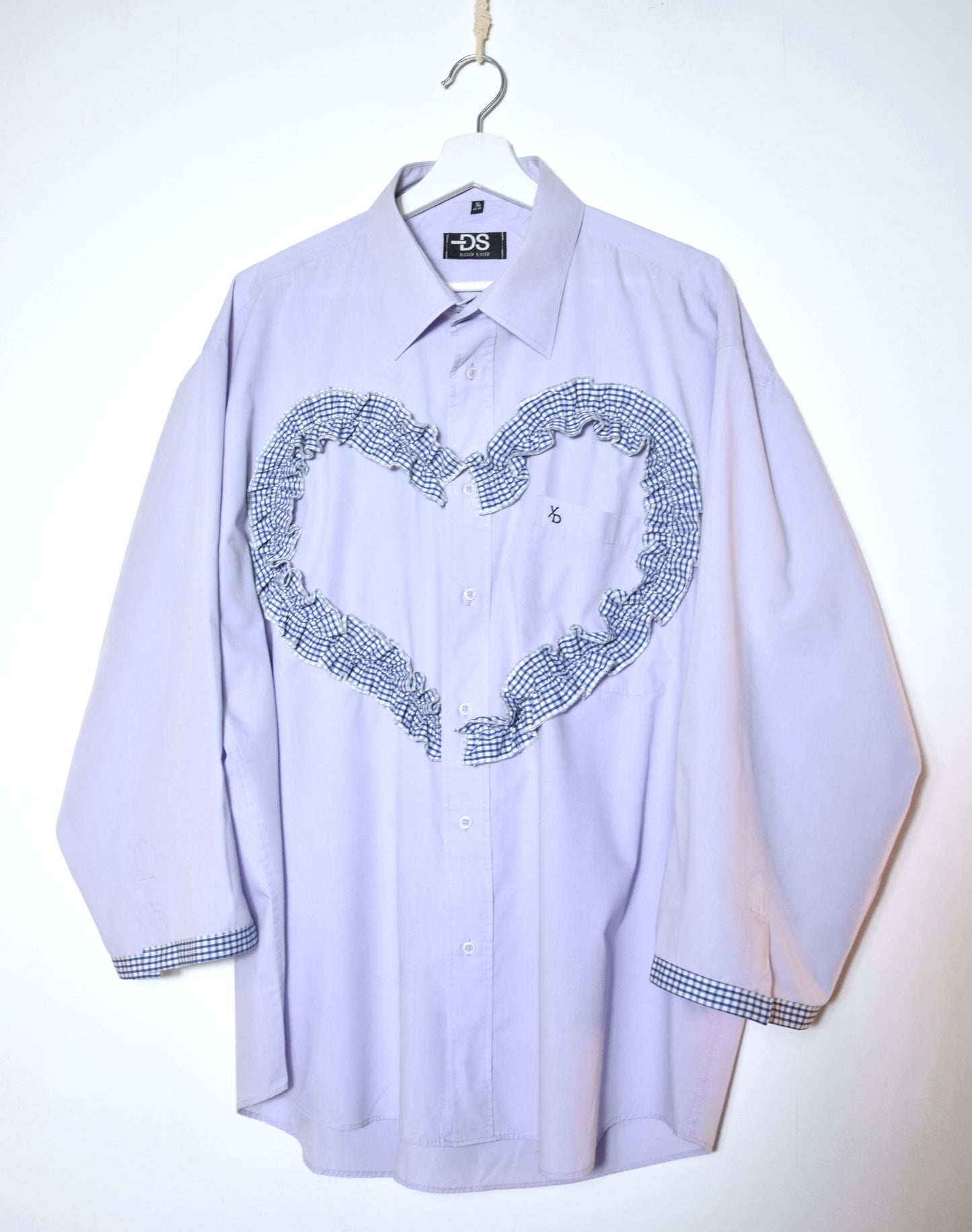 La chemise Habi en lilas