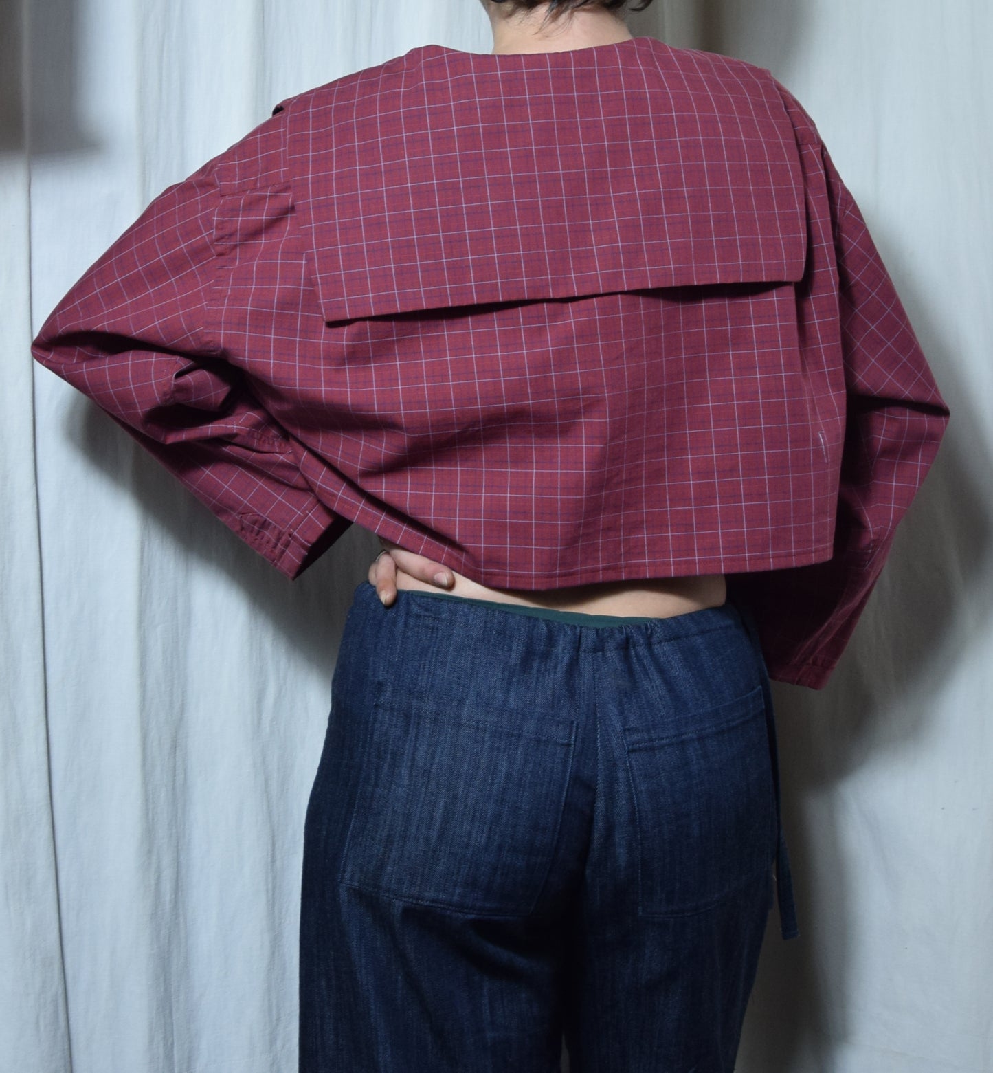 La chemise Dani rouge à carreaux