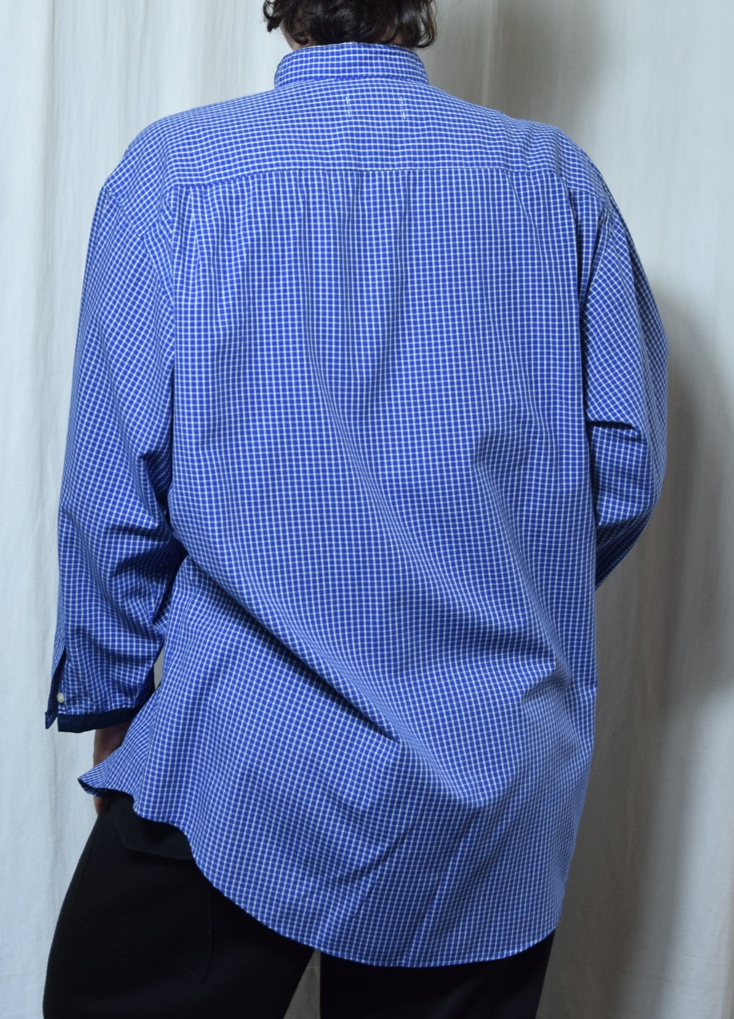 The blue checked June shirt