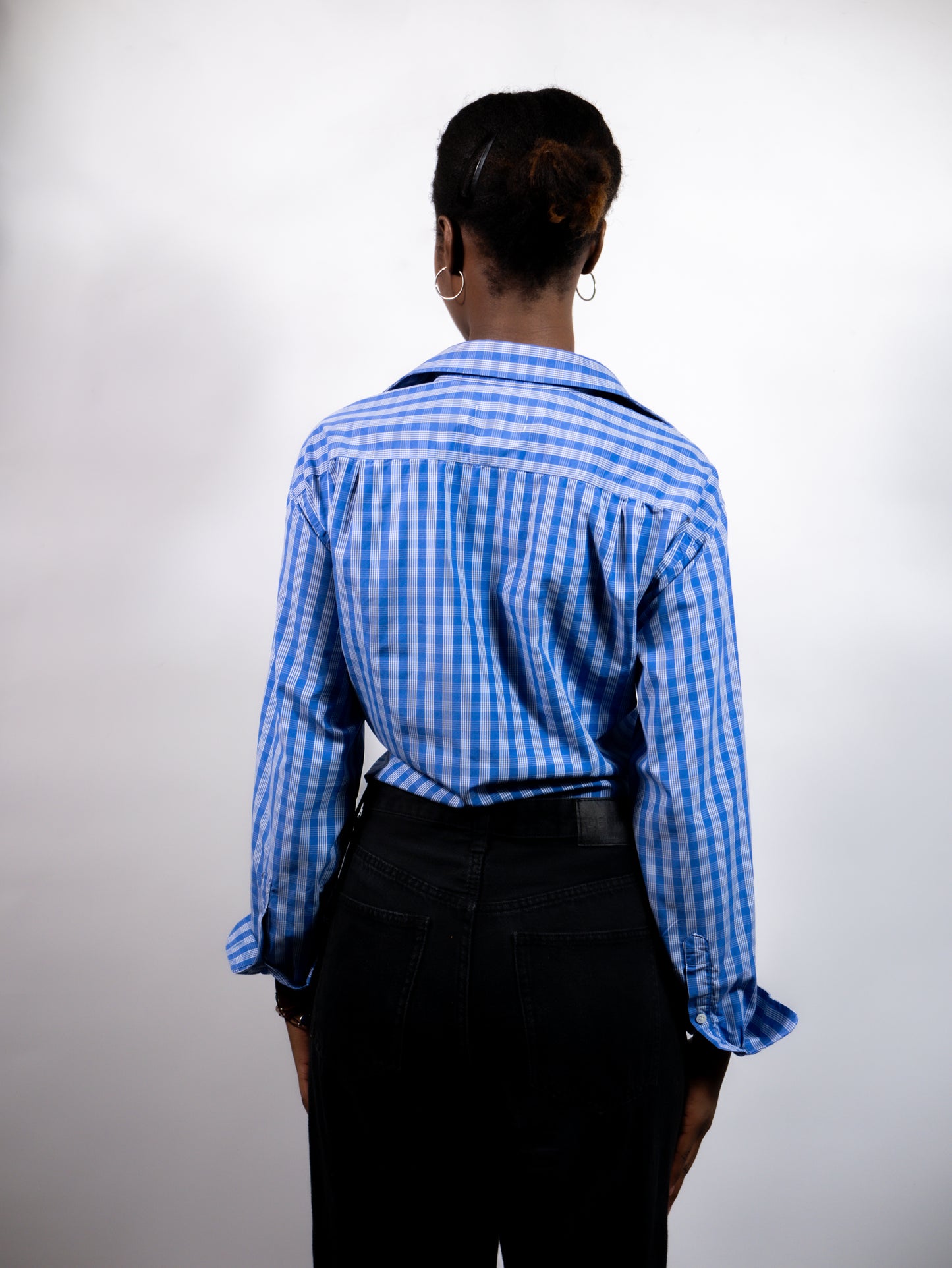 La chemise Joe bleue à carreaux