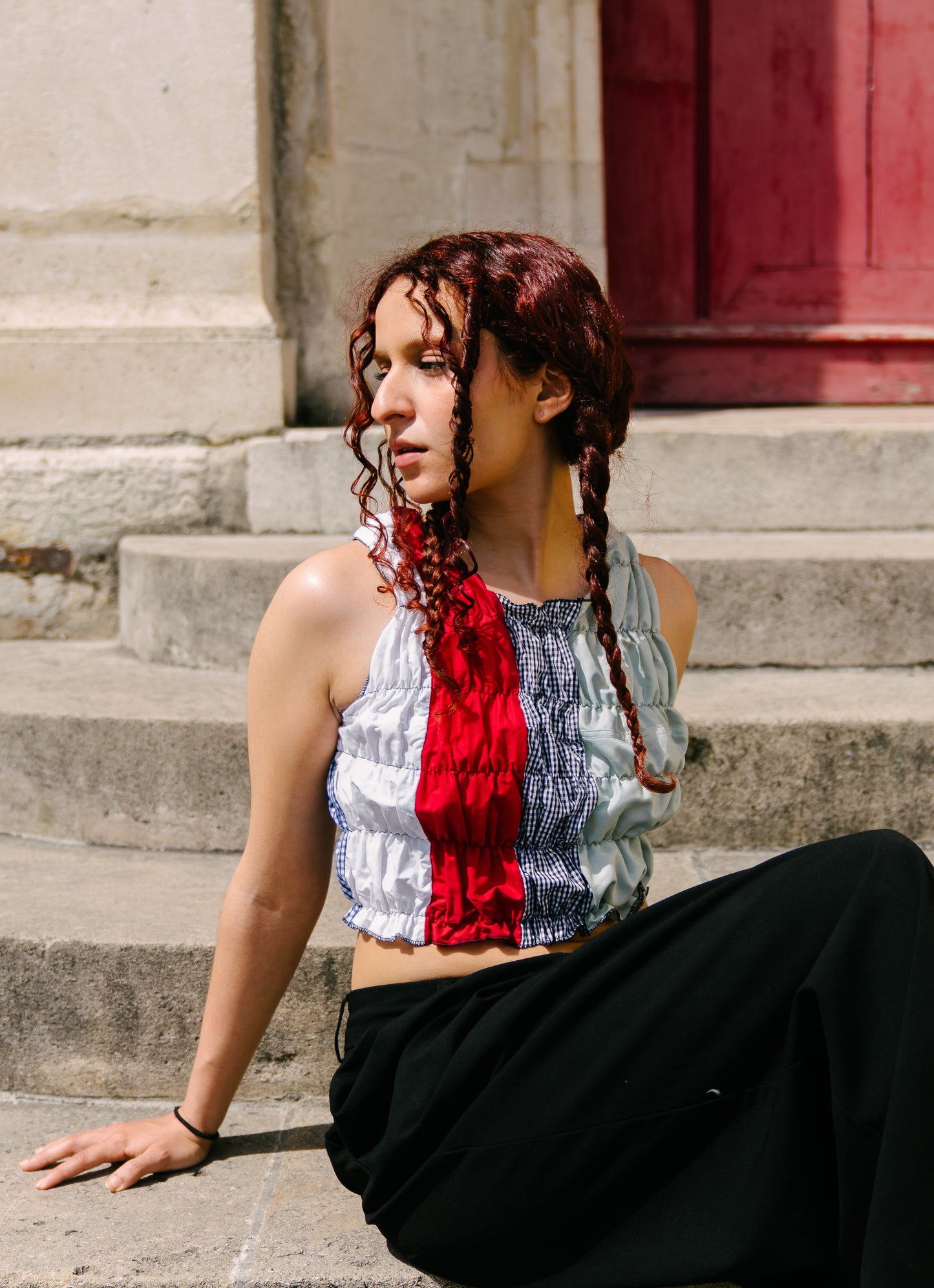 Le top Romy patchwork
