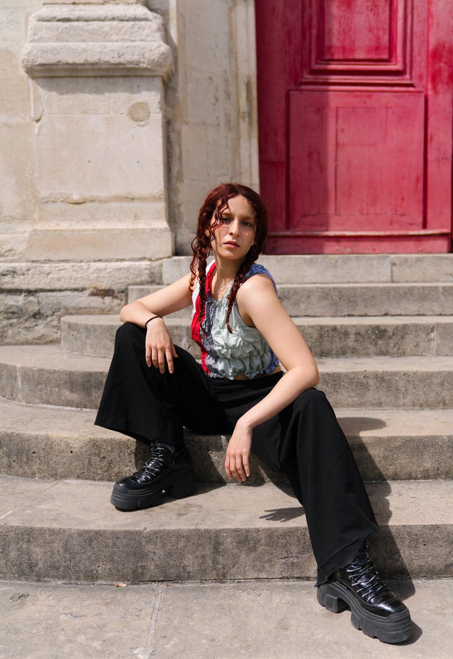 Le top Romy patchwork