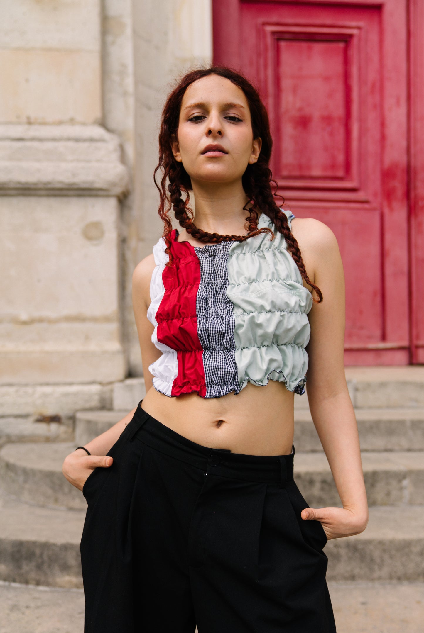 Le top Romy patchwork