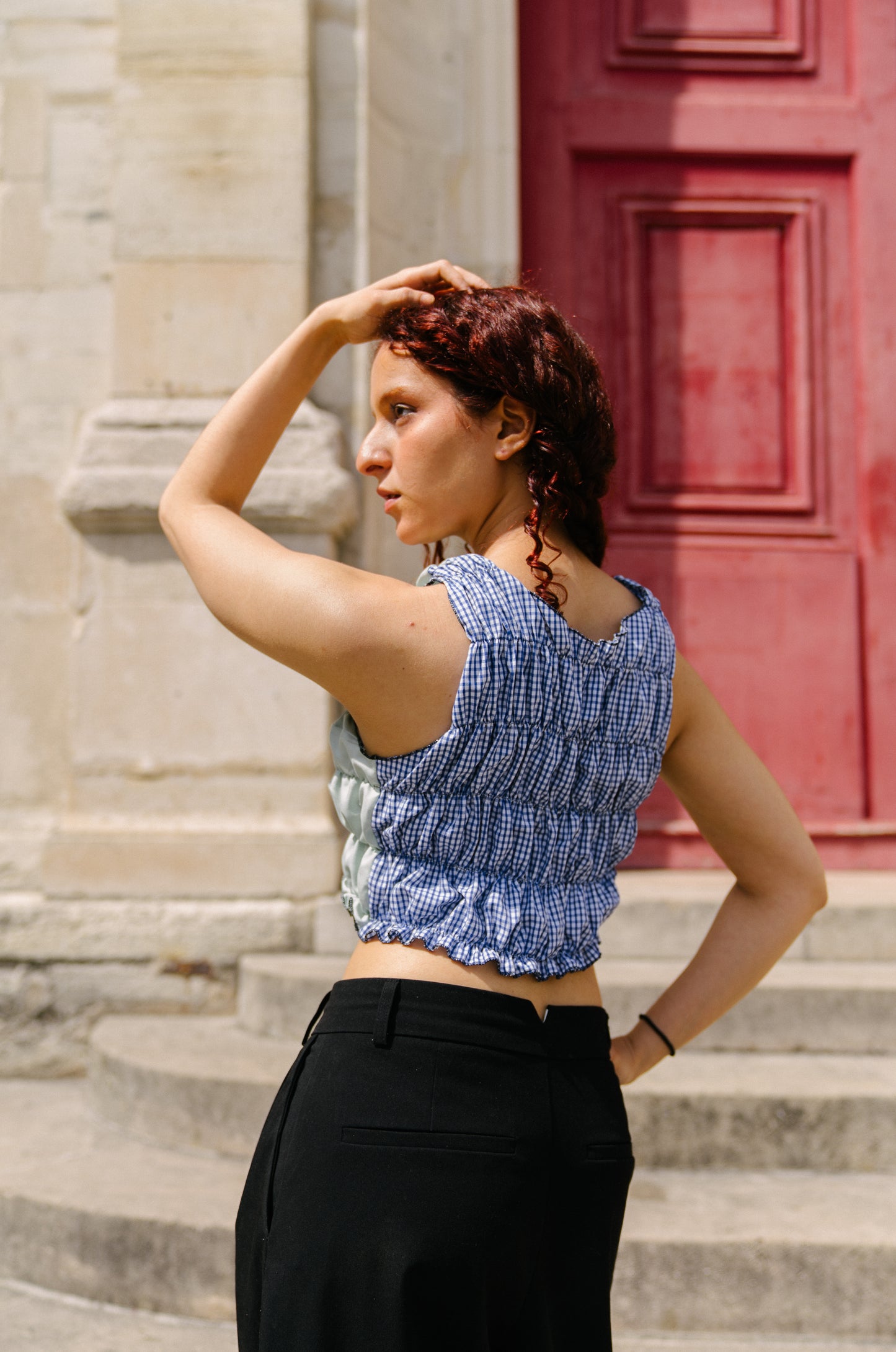 Le top Romy patchwork