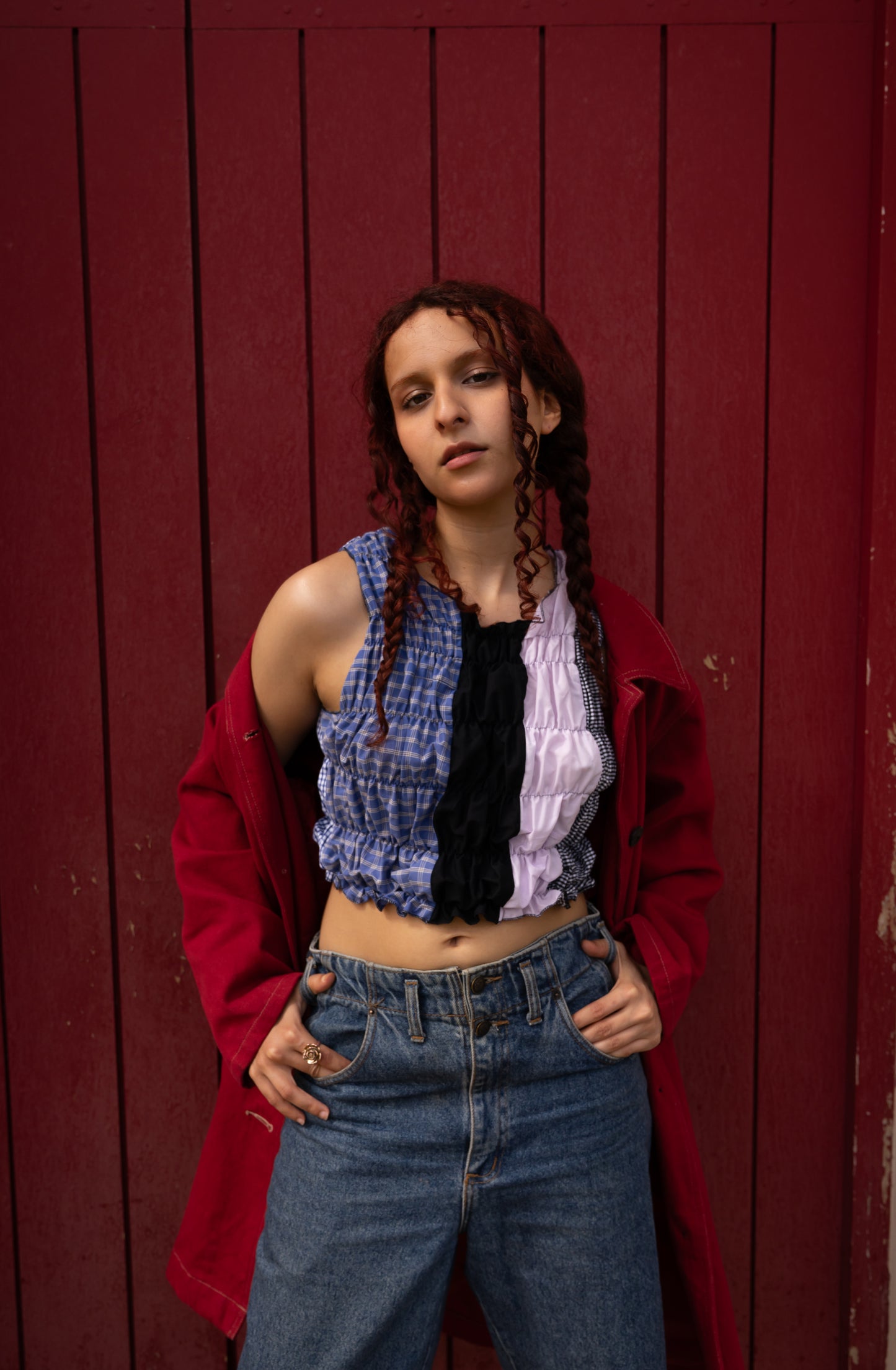 Le top Romy patchwork