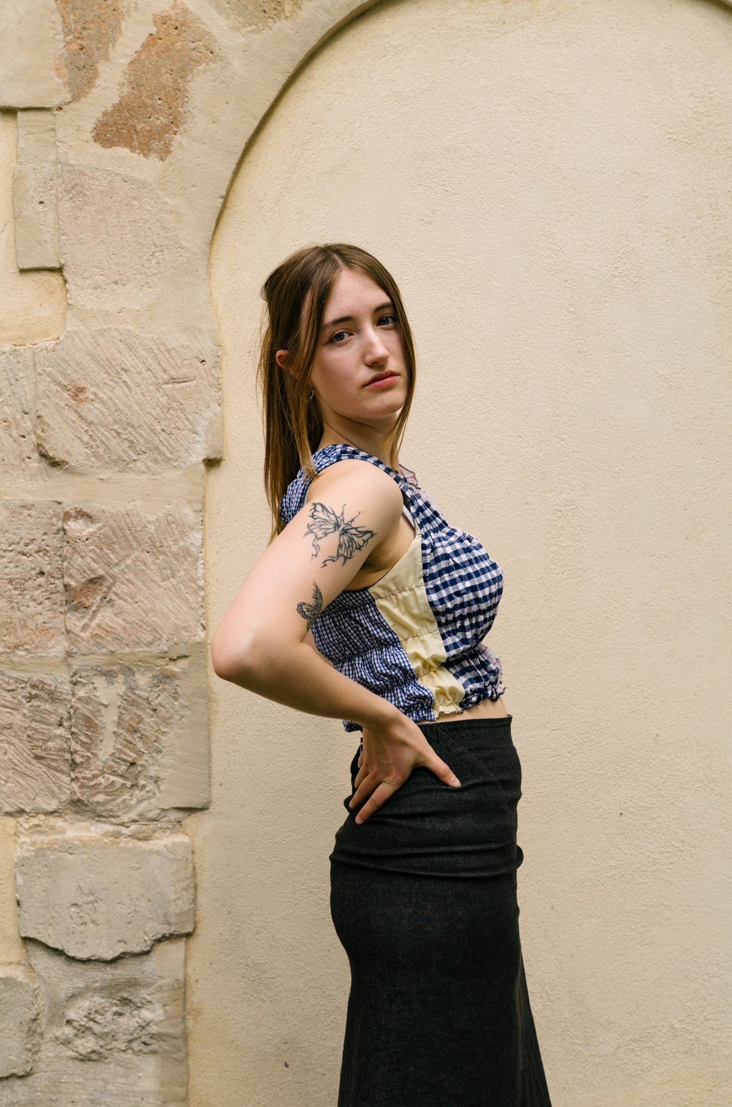 Le top Romy patchwork