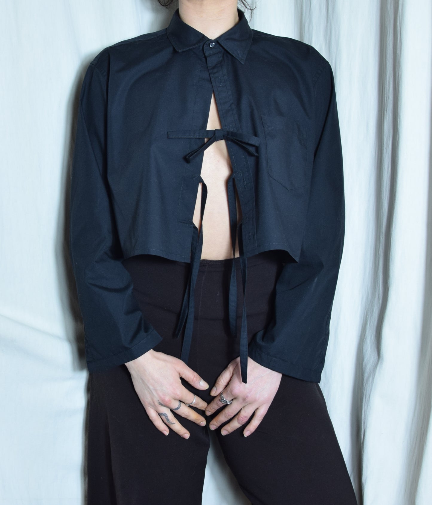 The white checkered May shirt