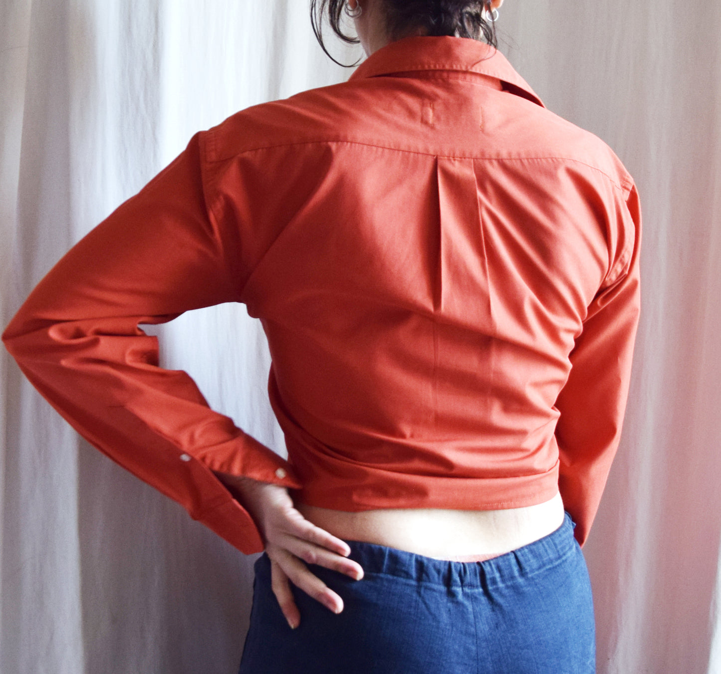 La chemise Joe orange