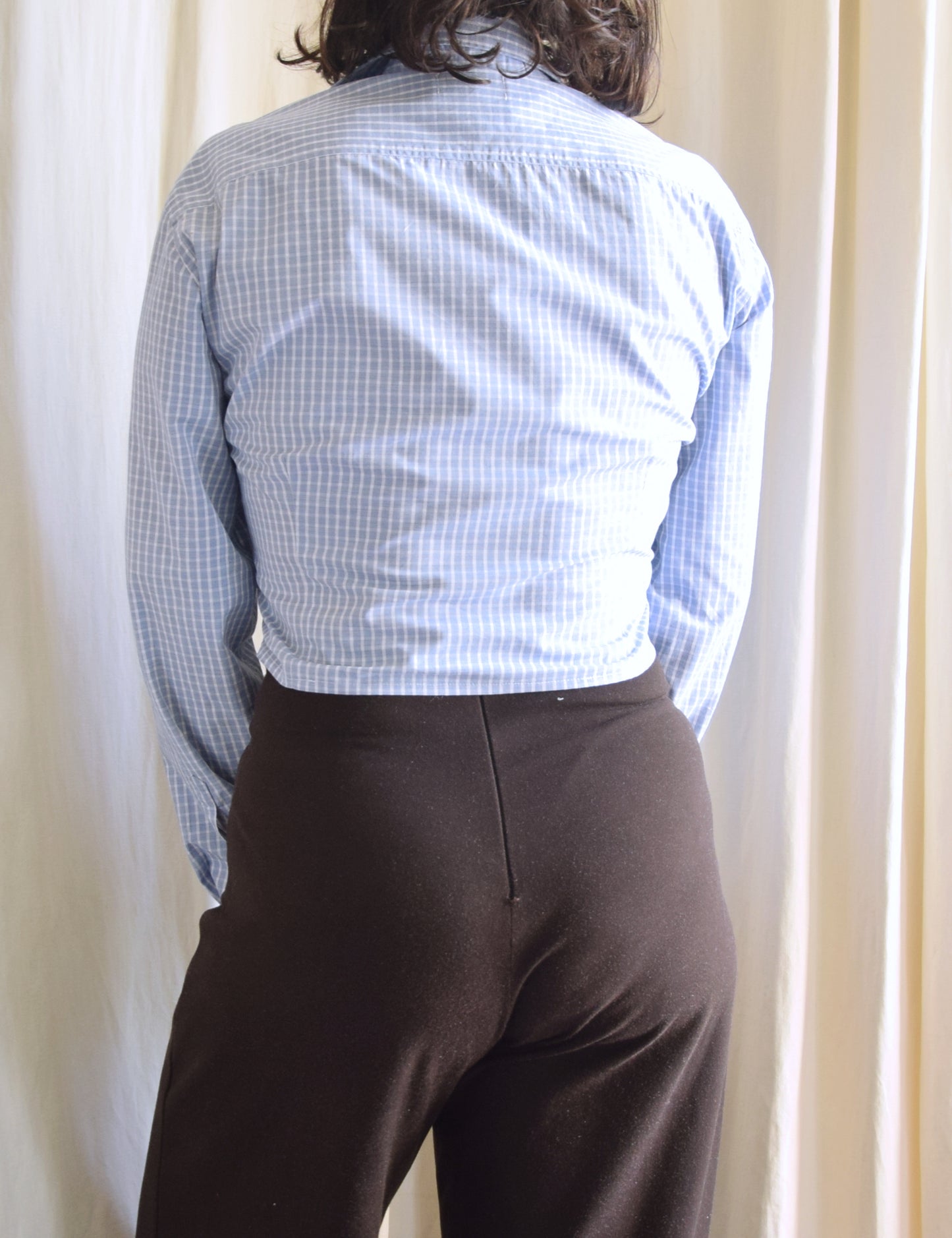 La chemise Joe bleue à carreaux