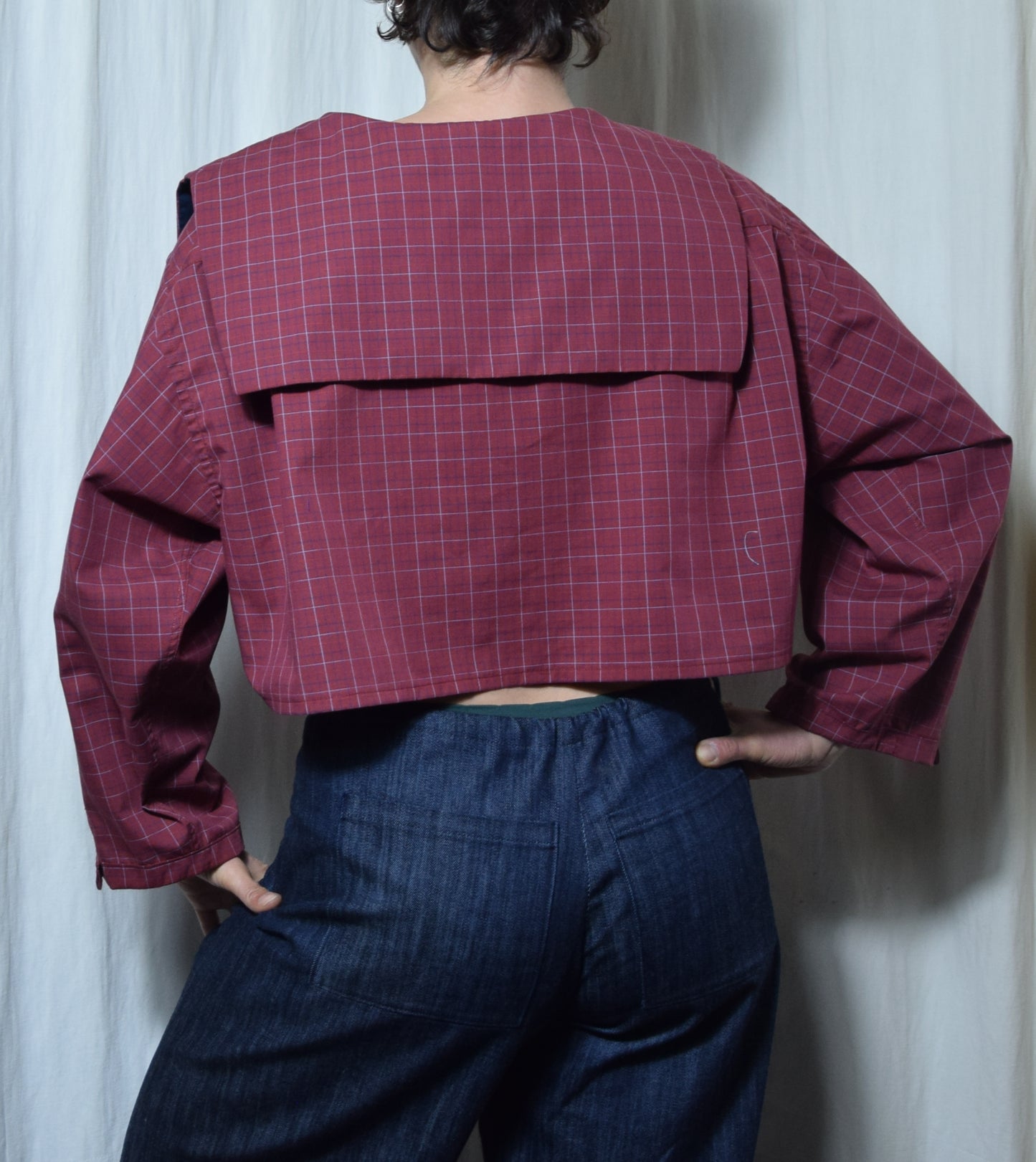 La chemise Dani rouge à carreaux