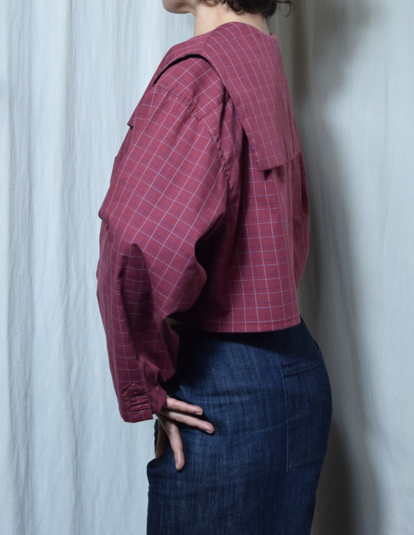 La chemise Dani rouge à carreaux