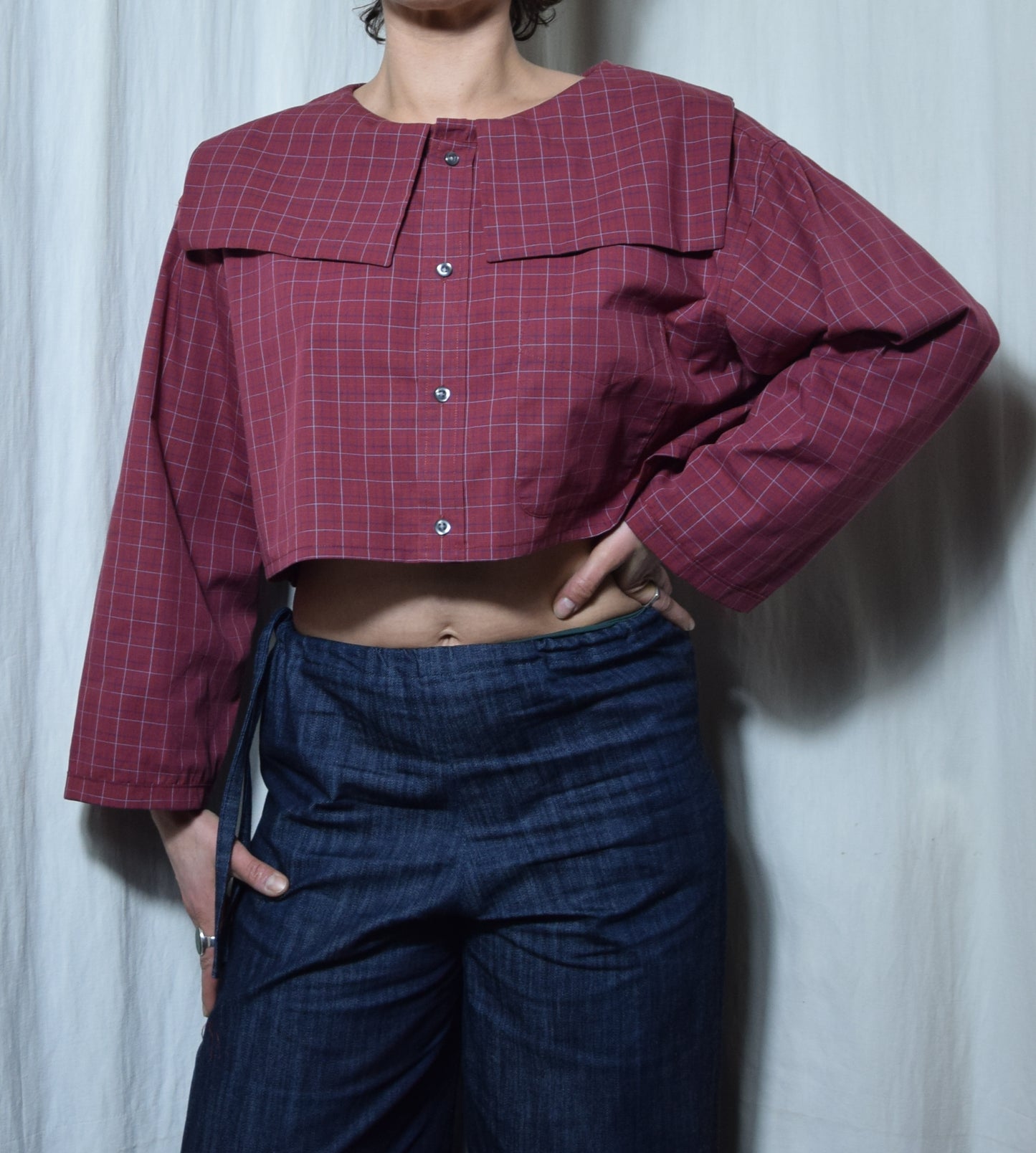 La chemise Dani rouge à carreaux