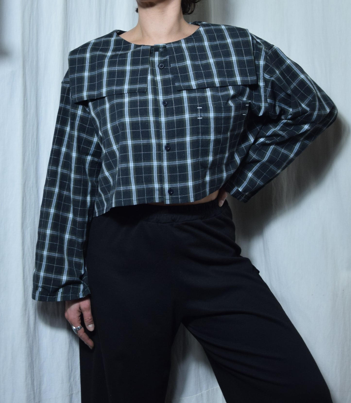 La chemise Dani rouge noire à carreaux