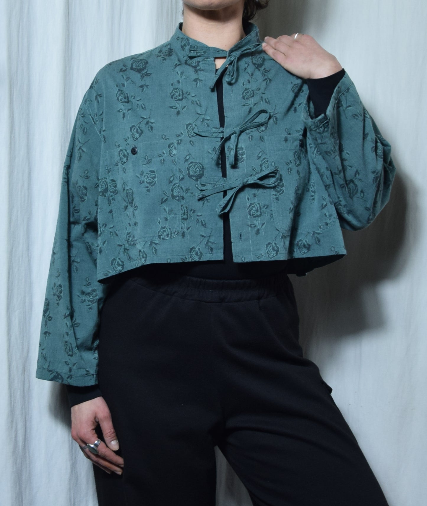 La chemise June verte