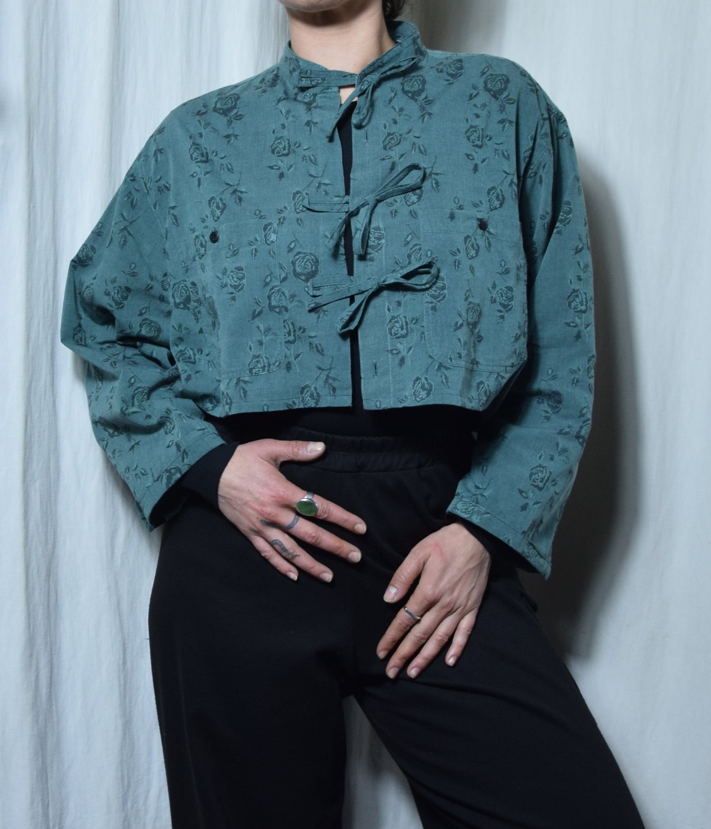 La chemise June verte