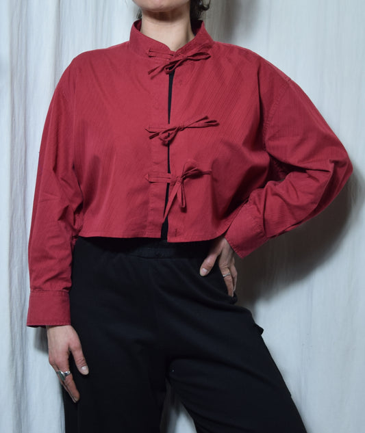 La chemise June rouge