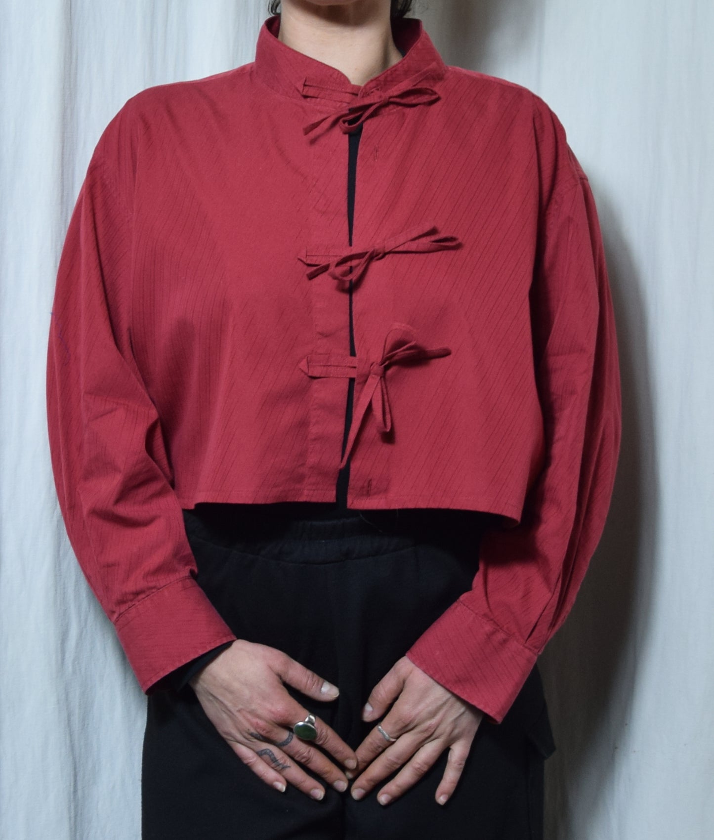 La chemise June rouge