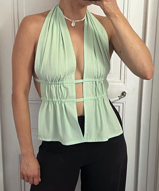 Le top Ana en vert pâle